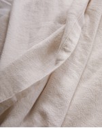 Vintage Wash European Linen Bed Cover - Oat