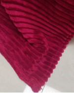 Solid Color Throw Blanket - Burgundy